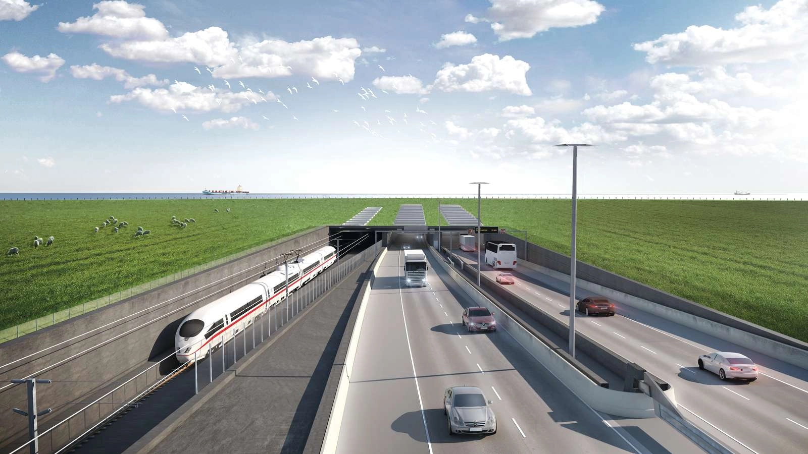 Von der Fähre zum Tunnel: Rødby, die Vogelzugroute und die Zukunft des Reisens